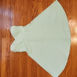 Strapless Mint Dress